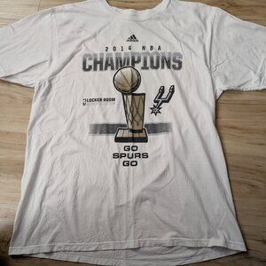 Adidas NBA San Antonio Spurs 2014 Championship Locker Room T Shirt Mens XL